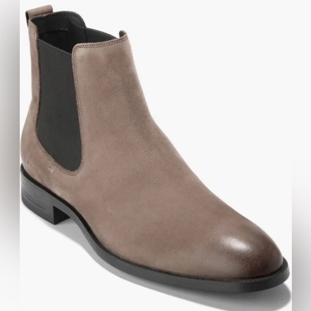 Cole Haan Men's Hawthorne Chelsea Boot shoes water resistant size 11 New - Picture 1 of 12
